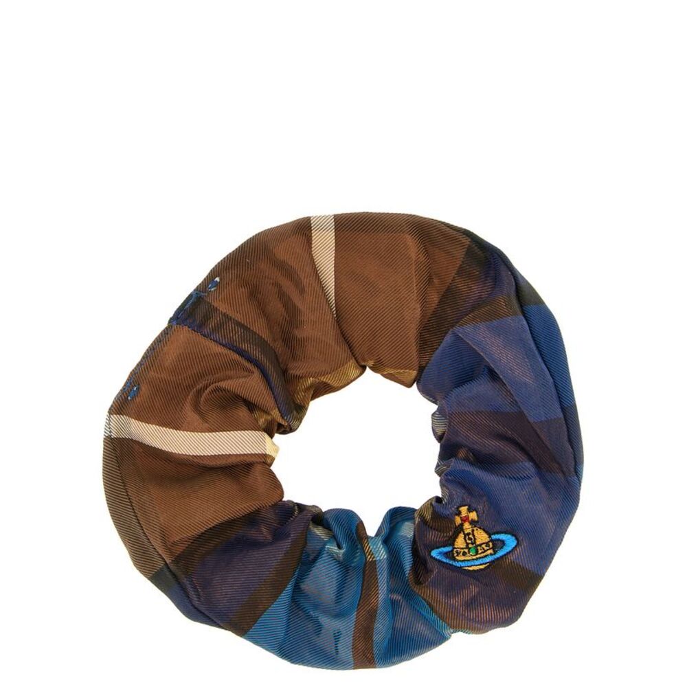 Vivienne Westwood Women 'Fraser' Small Tartan Hair Elastic